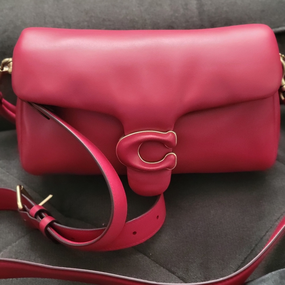 Coach Tabby Red Leather Women's Bag